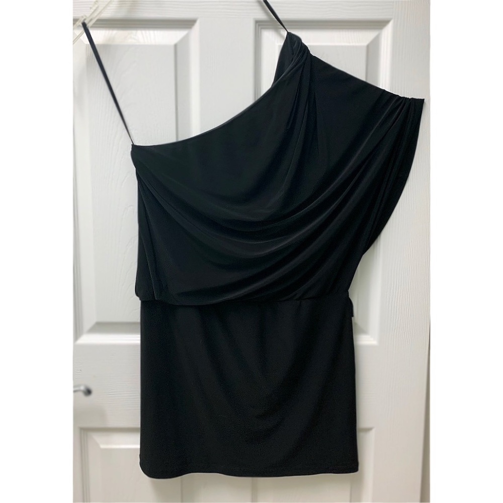 One Shoulder Little Black Dress